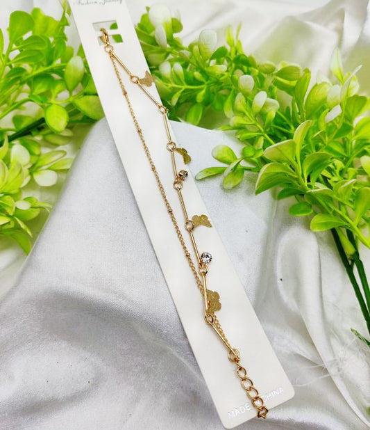 Butterfly Charm Bracelet – Imported Elegance | Best Quality Artificial Bracelet For Girls & Women | For Every Occasion - GOAT Mart